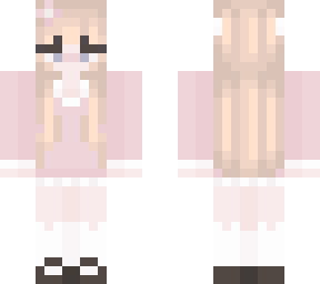aesthetic pink sweater with horns