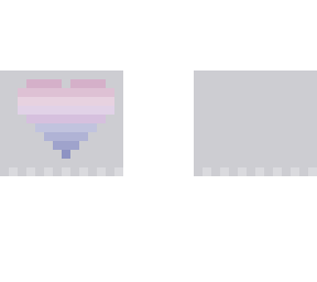 bi pride heart sweater