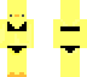 black bikini ducky