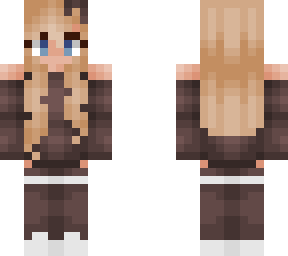 blonde in coco outfit