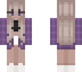 blonde purple theme e-girl