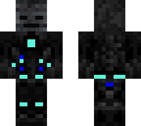 blue armored wither