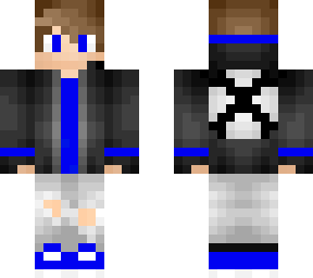 blue gamer boy