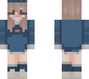 blue girl