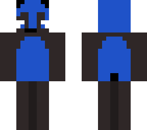 blue panda
