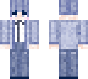 blue school boy??