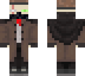 bounty hunter/detective in wilbur trench coat: improved with hat