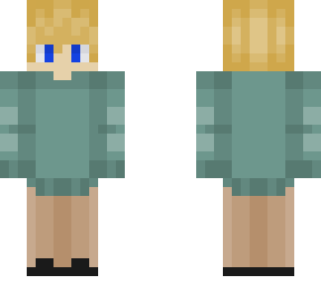 boy in green sweater