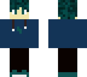 cyan hoodie