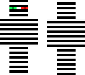 ender man with ranboos eyes
