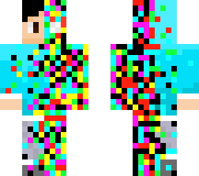 finished glitched skin