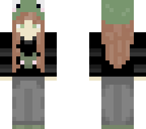 frog girl aesthetic