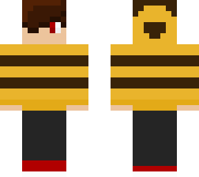 glitched me (bee hoodie)