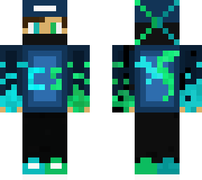 green and blue guy with cape
