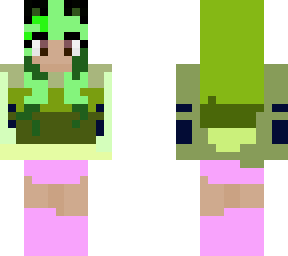green girl