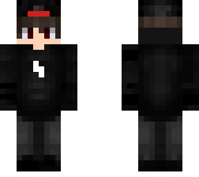 guy with black hoodie