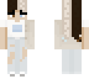 half and half ram girl