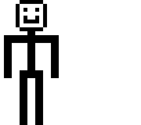 i am just a stick man