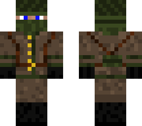 late wwi-style german forest infantry