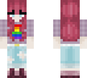 lgbtq girl with red hair