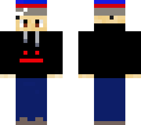 me in quackity beanie