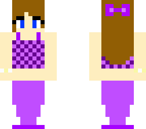 mermaid/ purple