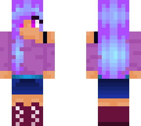 modern chill girl