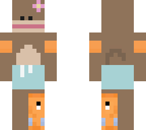 monke in shorts