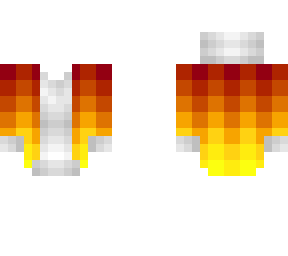 ob - red fade orange & yellow checkered