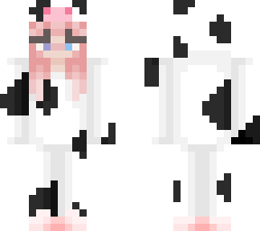 oc in cow suit