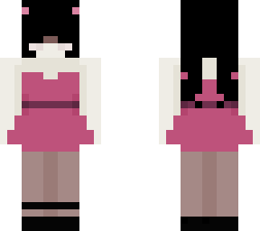 pink dress