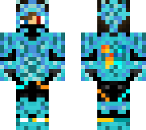 pro bending creeper hoodie cyan