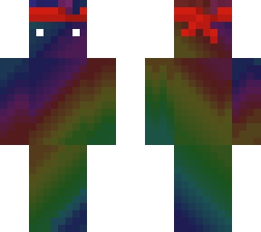 rainbow effect ninja (3d effect)