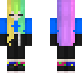 rainbow hair