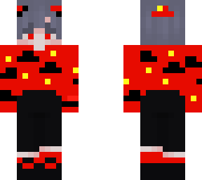 red and black cloud boy