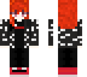 red haired girl drip
