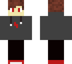 red hoodie