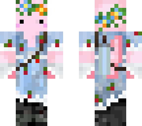 same thing but with flower crown