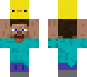 steve holding a duck