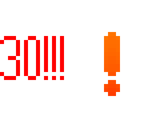 we hit 30 followers !!!