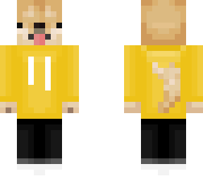 yellow hoodie dog 2.0