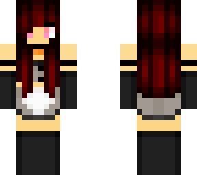 **{maid outfit maroon}**