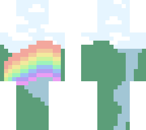 ~ a rainbow bridge ~ pixel art