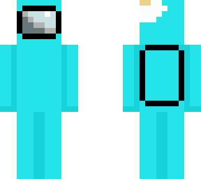 among us cyan