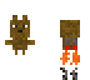 bear with jet pack