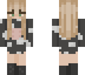 blond cow outfit