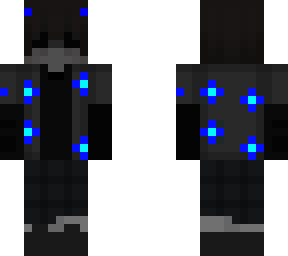 blue and black devil