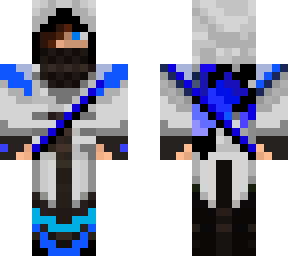 blue assasin with sword