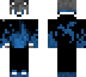 blue fire wolf