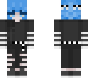 blue haired *****